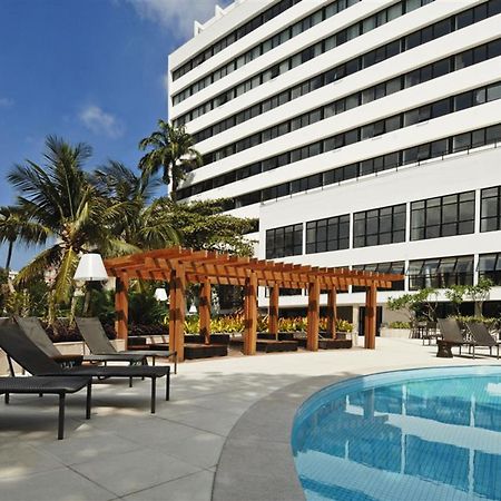 Wish Hotel Da Bahia Salvador da Bahia Exterior foto The pool at the hotel
