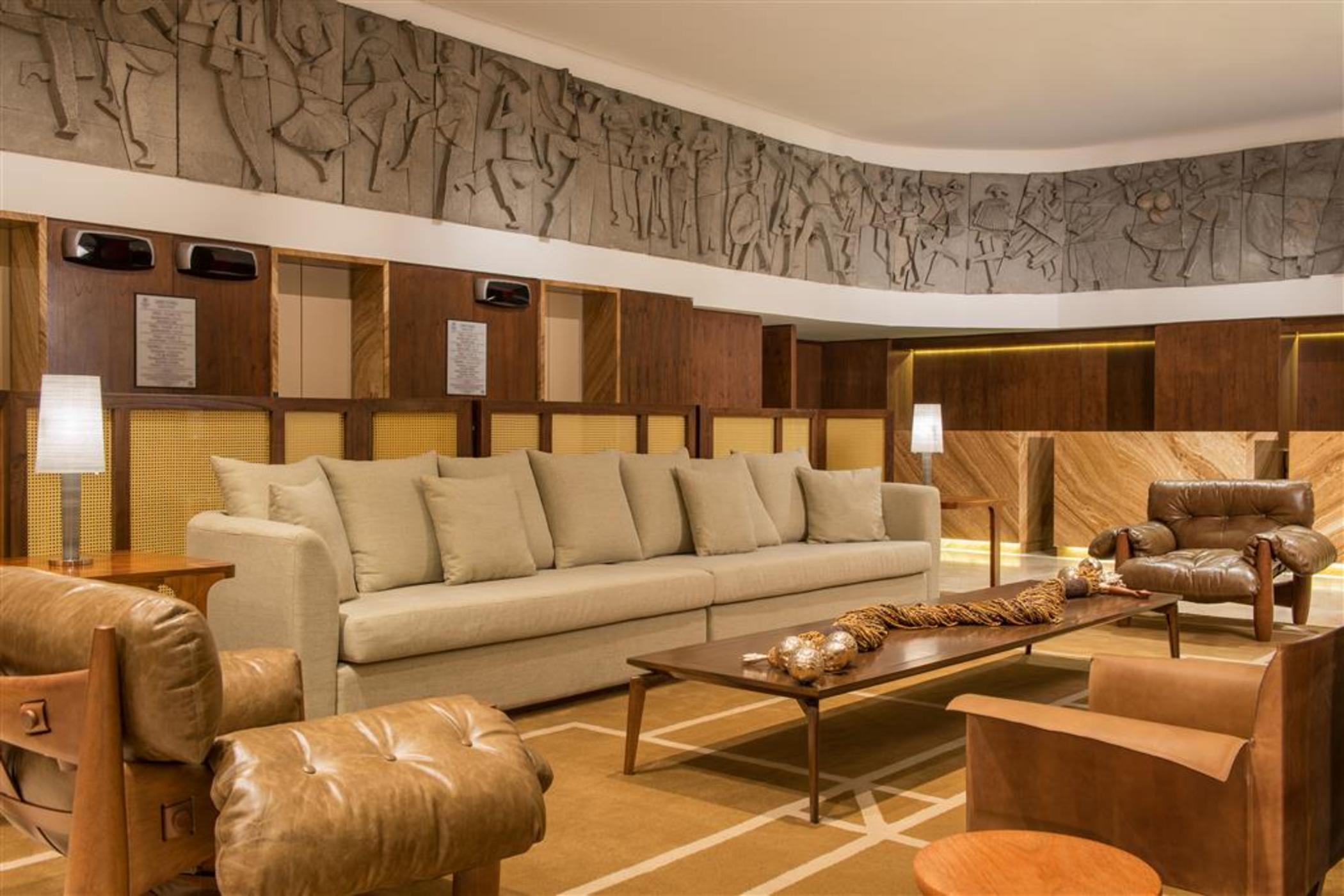 Wish Hotel Da Bahia Salvador da Bahia Exterior foto The lobby of the hotel